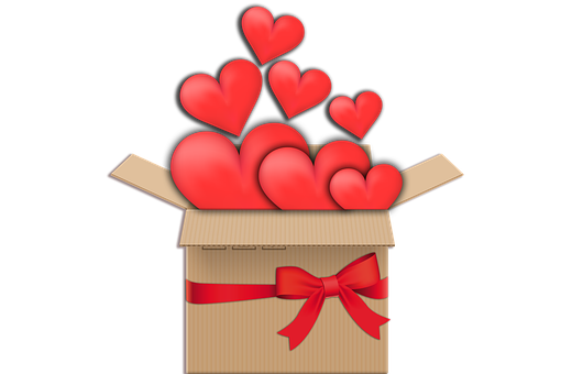 box of hearts (boîte de coeurs)